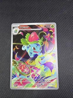 PACK FRESH Ivysaur - 134/132 Illustration Rare (Mega Evolution) NM- Pokemon TCG - Image 1