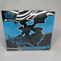 Pokemon TCG Scarlet & Violet: Black Bolt - Elite Trainer Box ETB - SEALED NEW - Image 1