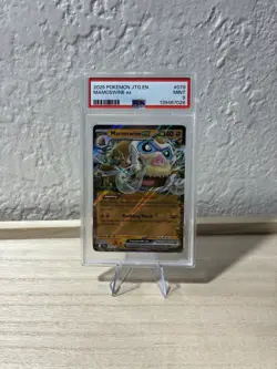 2025 Pokemon JTG EN Mamoswine ex #070 PSA 9 - Image 1