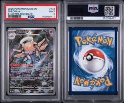 Pokemon TCG Shedinja 144/132 Me01: Mega Evolution Illustration Rare Holo PSA 9 - Image 3