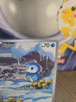 Pokemon TCG Phantasmal Flames Piplup Illustration Rare 098/094 - Image 4