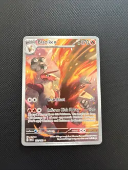 Pokemon TCG Blaziken 192/182 Destined Rivals Illustration Rare - Pack Fresh - Image 1