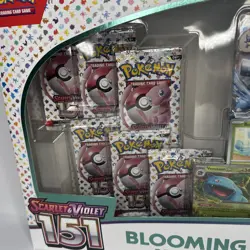 Pokemon TCG Scarlet & Violet 151 Blooming Waters Premium Collection Box Sealed - Image 2