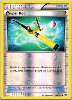 Super Rod 149/162 XY - BREAKthrough Reverse Holo Pokemon TCG NM / LP - Image 1