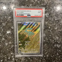 2025 Pokemon Dri EN Electrike Illustration Rare Psa 9 Freshly Slabbed!!! - Image 4