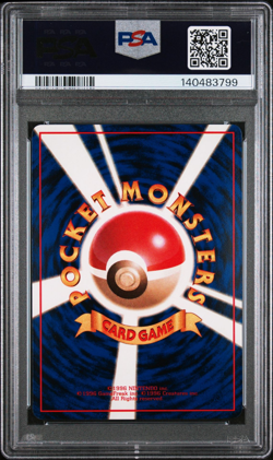 1998 POKEMON JAPANESE VENDING #16 PIDGEY SERIES 1 PSA 8 NM Glossy Old Back - Image 2