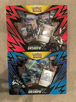 Pokemon TCG Battle Styles Rapid Strike & Single Strike Urshifu V Box SEALED SET! - Image 1