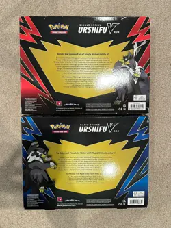 Pokemon TCG Battle Styles Rapid Strike & Single Strike Urshifu V Box SEALED SET! - Image 2