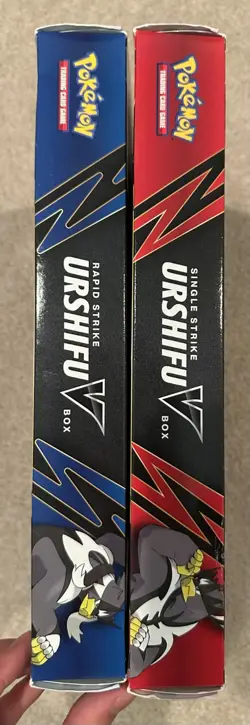 Pokemon TCG Battle Styles Rapid Strike & Single Strike Urshifu V Box SEALED SET! - Image 3