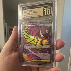 Pokemon Mega Gengar ex 230/193 Mega Dream ex Mega Attack Rare Holo CGC 10 350 HP - Image 1