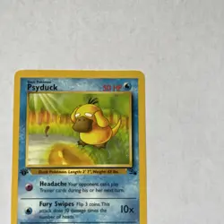 Pokemon - Psyduck - Fossil 53/62 1st Edition - Common - LP - Image 3