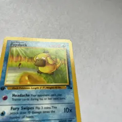 Pokemon - Psyduck - Fossil 53/62 1st Edition - Common - LP - Image 4