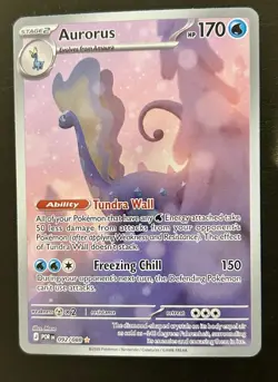 Pokemon TCG Aurorus 92/88 Perfect Order Illustration Rare IR NM - Image 1