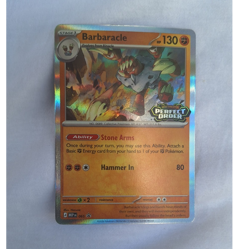 Pokemon TCG Barbaracle Perfect Order PRERELEASE PROMO - Image 1