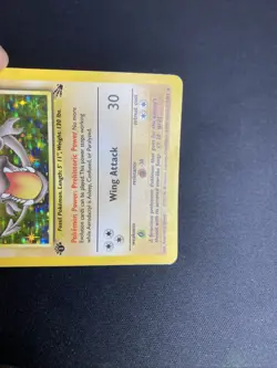 The Pokemon Company Aerodactyl Fossil 1st Edition Holo Rare 1/62 60 HP English - Image 4