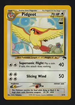 Pidgeot 2/18 Southern Islands Promo Pokemon TCG - Image 1