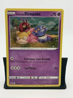 Galarian Slowpoke SWSH126- Pokemon Sword & Shield *See Description *Swirl - Image 1