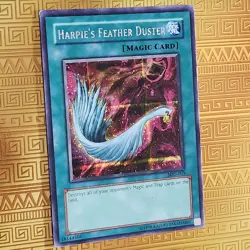 Harpie's Feather Duster SDD-003 Stairway to the Destined Duel Yugioh Promo LP - Image 1