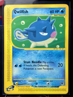 Qwilfish - REG - Pokemon TCG - Expedition - 127/165 - COMMON ~ NM - Image 2