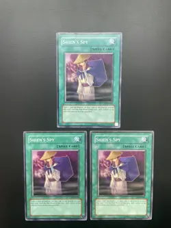 Yugioh Shien's Spy CRV-EN044 Common Unlimited Edition MP/HP X3 - Image 1