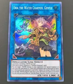 Yu-Gi-Oh! Eria The Water Charmer Gentle Super Rare ETCO-EN055 1st Edition NM - Image 1