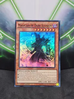 Yugioh Magician of Dark Illusion MP17-EN072 Super Rare 1st Edition NM - Image 1