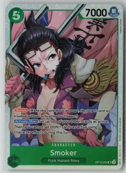 Smoker (030) OP10-030 One Piece Royal Blood Super Rare Near Mint - Image 1