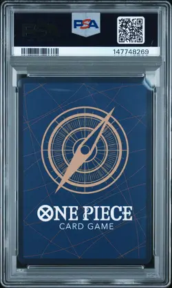 2025 ONE PIECE OP11-A FIST OF DIVINE SPEED ALTERNATE ART HONESTY IMPACT PSA 10 - Image 2