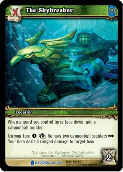 Moderate Play WoW TCG The Skybreaker Icecrown World of Warcraft - Image 1