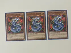 Yugioh - Toon Cyber Dragon x 3 - 1st Edition NM - Plus Free Holo Card - Image 1