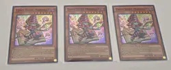 Toon Dark Magician 3x Cards - MP17-EN083 - Super Rare - 1st Edition LP-NM Yugioh - Image 1