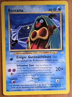 Rossana/Jynx 31/64 Neo Revelation Card 2000 Pokemon German - Image 1