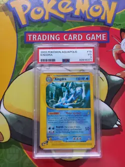 Kingdra 19/147 Rare PSA 3 VG Aquapolis Pokemon Card - Image 1
