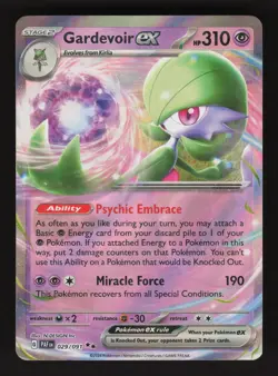 Gardevoir EX 029/091 Pokemon Paldean Fates Holo Card - Image 1