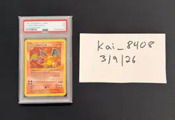 Complete 1999 Pokemon Base Set 102/102 All Holo Cards + PSA Shadowless Charizard - Image 1