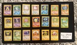 Complete 1999 Pokemon Base Set 102/102 All Holo Cards + PSA Shadowless Charizard - Image 4