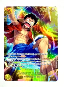 Monkey.D.Luffy OP15-119 SEC - One Piece TCG - English Card Near-Mint Secret Rare - Image 1