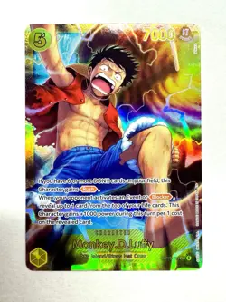 Monkey.D.Luffy OP15-119 SEC - One Piece TCG - English Card Near-Mint Secret Rare - Image 3