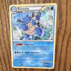 Pokemon Blastoise Miscellaneous Cards 013/095 Cracked Ice Holo Stage 2 130HP - Image 1
