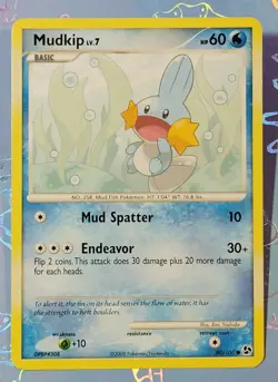 Mudkip 80/106 Great Encounters Pokemon Card LP - Image 1