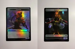Human/Vampire Double-Sided Token 1/16 MTG Innistrad: Crimson Vow Foil - Image 3