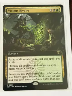 Vicious Rivalry Extended Art Secrets of Strixhaven 359 - Image 1