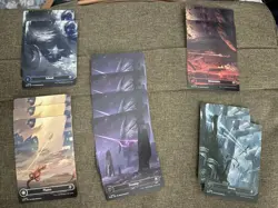 Edge Of Eternities Full Art Regular Basic Land Lot Of 13 NM/M - Image 1