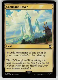 Command Tower Commander: The Lord of the Rings 301 MTG NM - Image 1