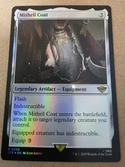 Mithril Coat - Foil - The Lord of the Rings: Tales of Middle-Earth - Mtg - Image 1