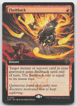 Flashback (Extended Art) R Secrets of Strixhaven 333 NM - Image 1