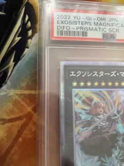 PSA10 Exosisters Magnifica Prismatic Secret Rare Yu Gi Oh Collector Card - Image 2