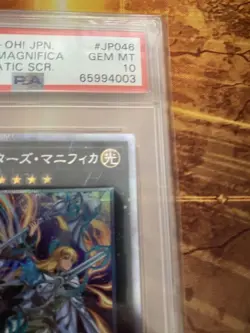 PSA10 Exosisters Magnifica Prismatic Secret Rare Yu Gi Oh Collector Card - Image 3