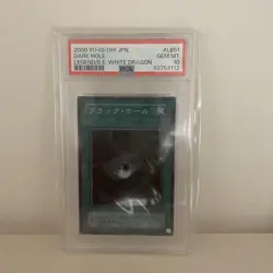 PSA10 Dark Hole Super Rare 2nd Generation Vintage Yu Gi Oh Card - Image 1