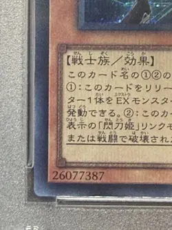 PSA10 Sky Striker Ace Raye Red Secret Rare 2022 Yu Gi Oh Collector Card - Image 5